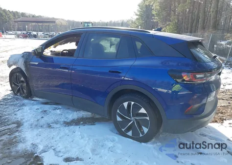 2021 Volkswagen Id.4 Awd Pro S из США, поврежденный, VIN WVGGNPE24MP065252